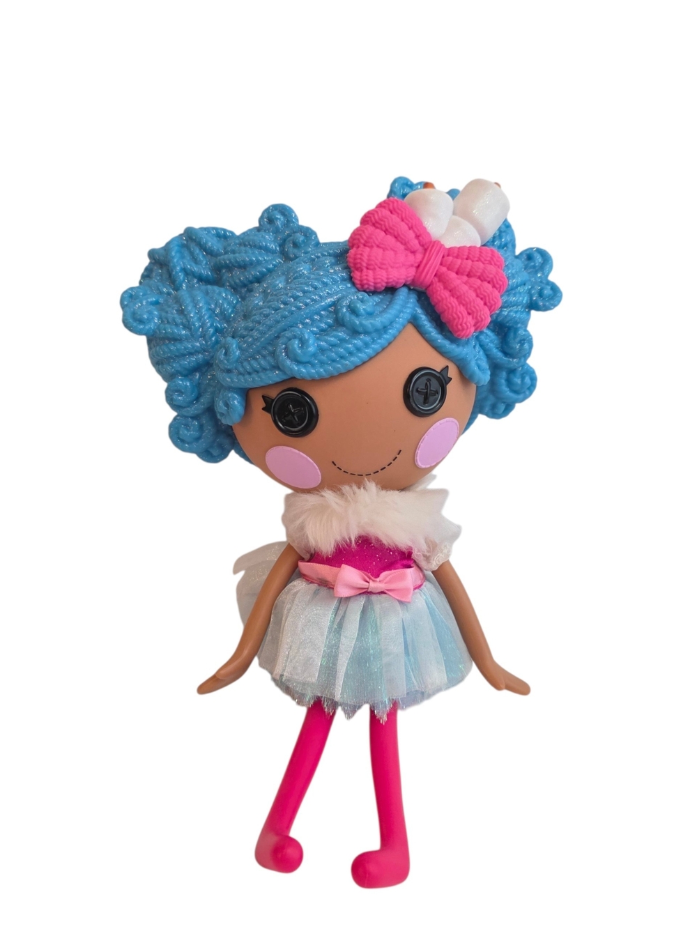Lalaloopsy Super Silly Party Mittens Fluff N Stuff Full Size Doll Limited Toys